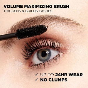 L'Oreal Paris Voluminous Original Mascara Blackest Black 2pc/0.56 fl oz - Imperfect Box