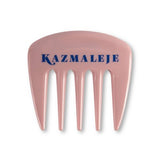 KAZMALEJE KurlsPlus Pick Hair Comb Rose - New