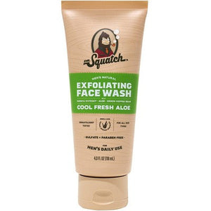 DR. SQUATCH Men's Natural Face Wash Cool Fresh Aloe 4oz - New