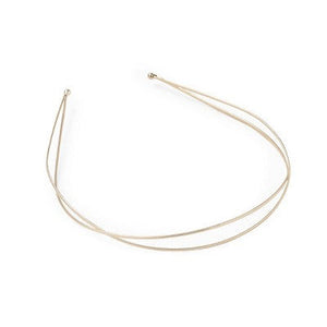 The Hair Edit Carved Chaplet Headband - New