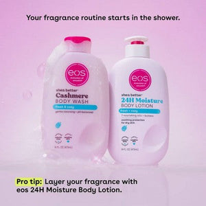 eos Shea Better Cashmere Body Wash Fresh & Cozy 16 fl oz - New
