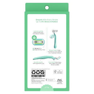 Venus Extra Smooth Pink Women's Razor + 2 Razor Blade Refills - Imperfect Box