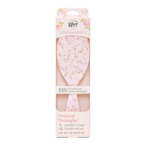 Wet Brush x LoveShackFancy Detangler Hair Brush English Ivy Pink - Imperfect Box