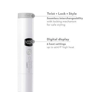 Conair Style Chemistry Curling Wand Attachment Sky Blue - Imperfect Box