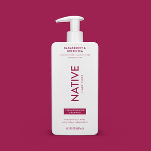 Native Blackberry & Green Tea Strengthening Hair Shampoo 16.5 fl oz - New