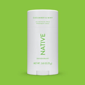 Native Solid Deodorant for Women & Men Cucumber & Mint  2.65oz - Imperfect Container