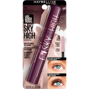 Maybelline Lash Sensational Sky High Lengthening Mascara 793 Washable Burgundy Haze 0.24 fl oz - New