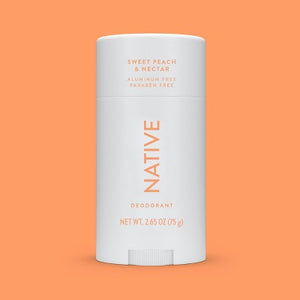 Native Solid Deodorant Sweet Peach & Nectar 2.65oz - Imperfect Container