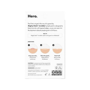 Hero Mighty Patch Invisible 24ct - Imperfect Box