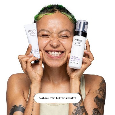 Stories & Ink Repairing Aftercare Foaming Body Cleanser 5.07 fl oz - New