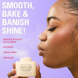 Makeup Revolution Loose Baking Powder Banana 1.05oz - New
