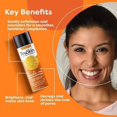 TruSkin Liquid Exfoliant with Vitamin C 4.2 fl oz - New