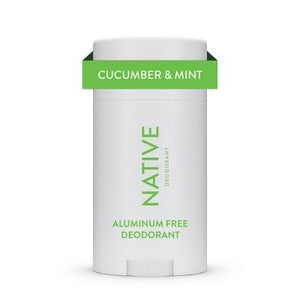 Native Solid Deodorant for Women & Men Cucumber & Mint  2.65oz - Imperfect Container
