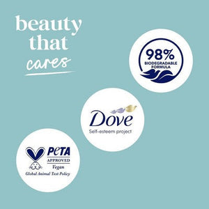 Dove Beauty Sensitive Skin Body Wash Pump Gentle Hypoallergenic Formula 24hr Lotion-Soft Skin 30.6 fl oz - Imperfect Container