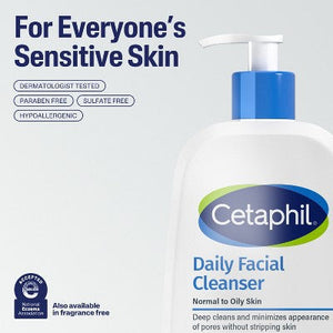 Cetaphil Daily Facial Cleanser 16 fl oz - New
