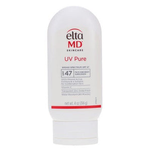 EltaMD UV Pure Broad Spectrum SPF 47 Face and Body Sunscreen 4 oz - Imperfect Box