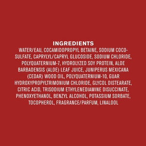 Every Man Jack Cedarwood Hydrating Men's 3-in-1 Body Wash and Shampoo and Conditioner 28.8 fl oz - Imperfect Container