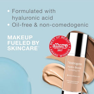 Neutrogena Hydro Boost Hydrating Tint Liquid Foundation 60 Natural Beige - Imperfect Container