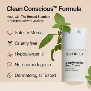 Honest Beauty Deep Hydration Face Cream with Shea Butter 1.7 fl oz
