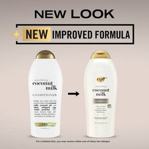 OGX Nourishing Coconut Milk Salon Size Conditioner 25.4 fl oz - Imperfect Container