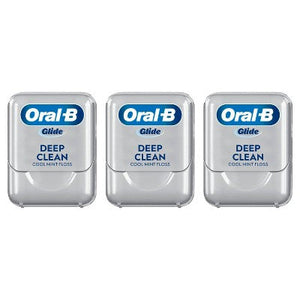 Oral-B Glide Pro-Health Deep Clean Dental Floss Cool Mint 3pk - Imperfect Box
