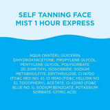 Bondi Sands 1 Hour Express Fragrance Free Self-Tanning Face Mist 2.36 fl oz - New