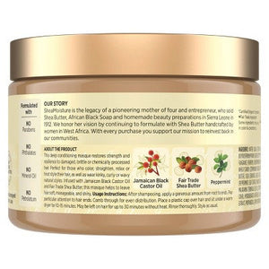 SheaMoisture Jamaican Black Castor Oil Strengthen & Restore Hair Mask 11.5oz - New