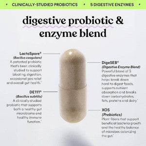Lemme Debloat Daily Digestive Capsules 60ct - New