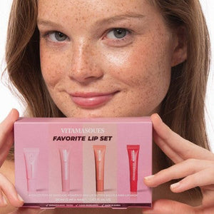 Vitamasques Stocking Stuffer Favorite Lip Gift Set 4ct - New