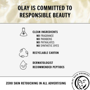 Olay Wrinkle Correction Serum Vitamin B3 + Collagen Peptides 1.3 fl oz - New