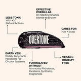 Overtone Black Velvet Daily Conditioner- Semi-Permanent Hair Color 4.5 oz - New