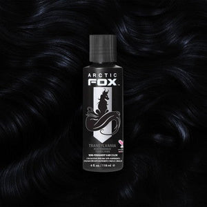 Arctic Fox Semi-Permanent Hair Color Dye Black 4 fl oz - New
