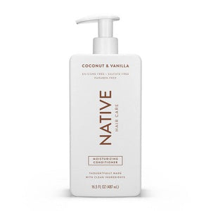 Native Coconut & Vanilla Moisturizing Vegan Conditioner 16.5 fl oz - Imperfect Container