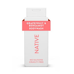 Native Body Wash for Women & Men Grapefruit & Bergamo Sulfate Free 18 fl oz - Imperfect Container