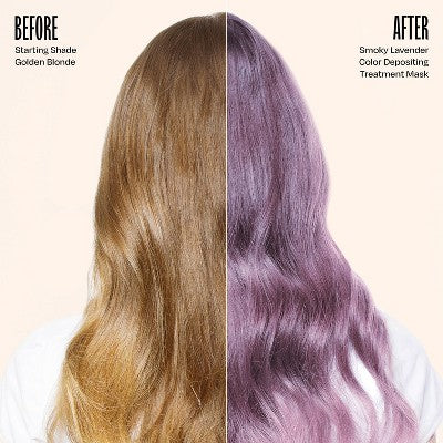 Overtone Smoky Lavender Hair Mask Semi-Permanent Hair Dye & Color Conditioner - New