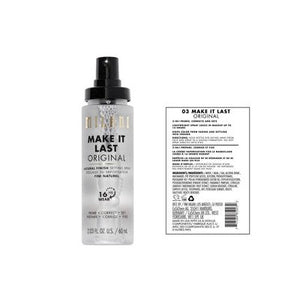 Milani Make It Last Original Natural Finish Setting Spray 2.03oz - New