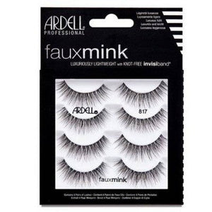 Ardell Eyelash Faux Mink 817 Black 4pc - Imperfect Box