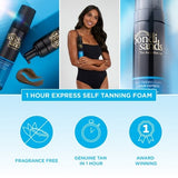 Bondi Sands 1 Hour Express Self Tanning Foam Fragrance Free 6.76 fl oz