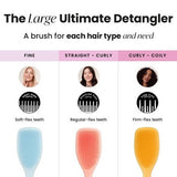 Tangle Teezer Ultimate Detangler Hair Brush Large Peach - New