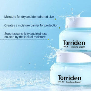 Torriden Dive-In Soothing Cream 2.7 oz - Imperfect Box