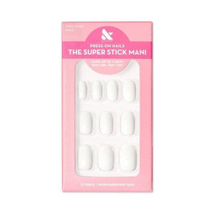 Olive & June Fake Nails XS Squoval Swan 32ct - New