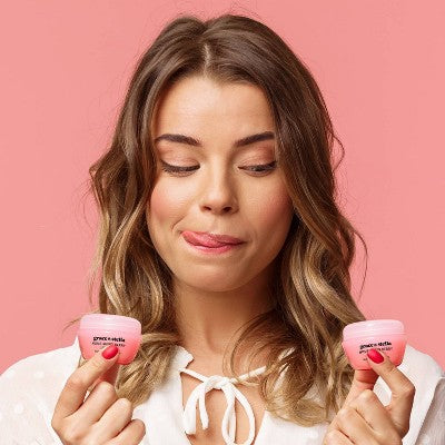 Grace & Stella Nourishing Berry Lip Mask 0.7oz/3ct - New