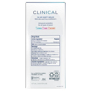 Secret Clinical Active Fresh 2.6oz - Imperfect Box
