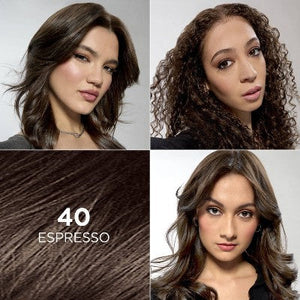 L'Oreal Paris Feria Multi-Faceted Shimmering Color 6.3 fl oz 40 Deeply Brown - Missing Box