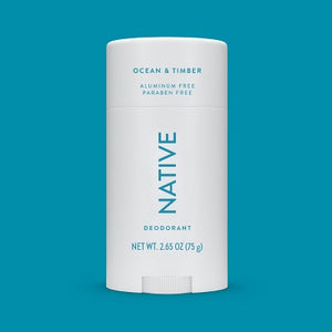 Native Solid Deodorant for Men & Women Ocean & Timber 2.65oz - Imperfect Container