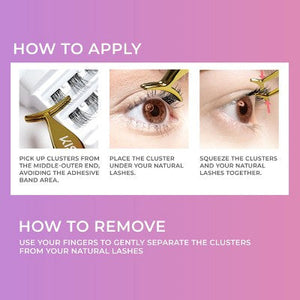 KISS imPRESS Press-On Self Adhesive Eyelashes Natural & Wispy 50ct - Imperfect Box