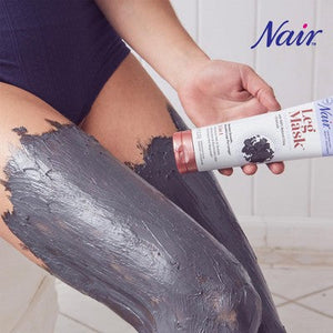 Nair Hair Remover Beauty Treatment Charcoal Clay Leg Mask 8.0oz - New