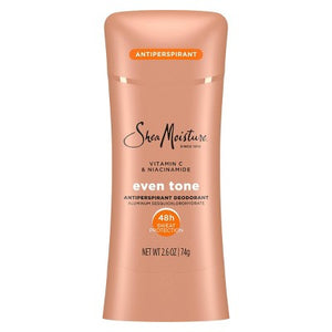 SheaMoisture Even Tone Solid Antiperspirant & Deodorant with Vitamin C & Niacinamide 2.6oz - New