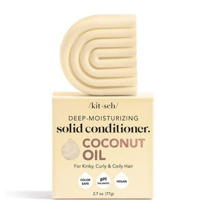 Kitsch Coconut Oil Deep-Moisturizing Solid Conditioner Bar 2.7oz - Imperfect Box
