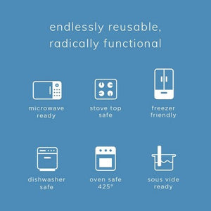 Stasher Reusable Silicone Travel Accessories Bag Set - 2pk